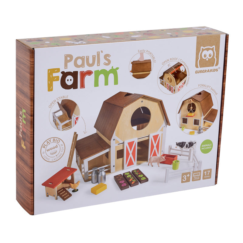 Wooden Farm with Animals