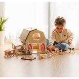 Wooden Farm with Animals