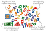 Fridge Friends Magnetic Numbers & Shapes 50pcs