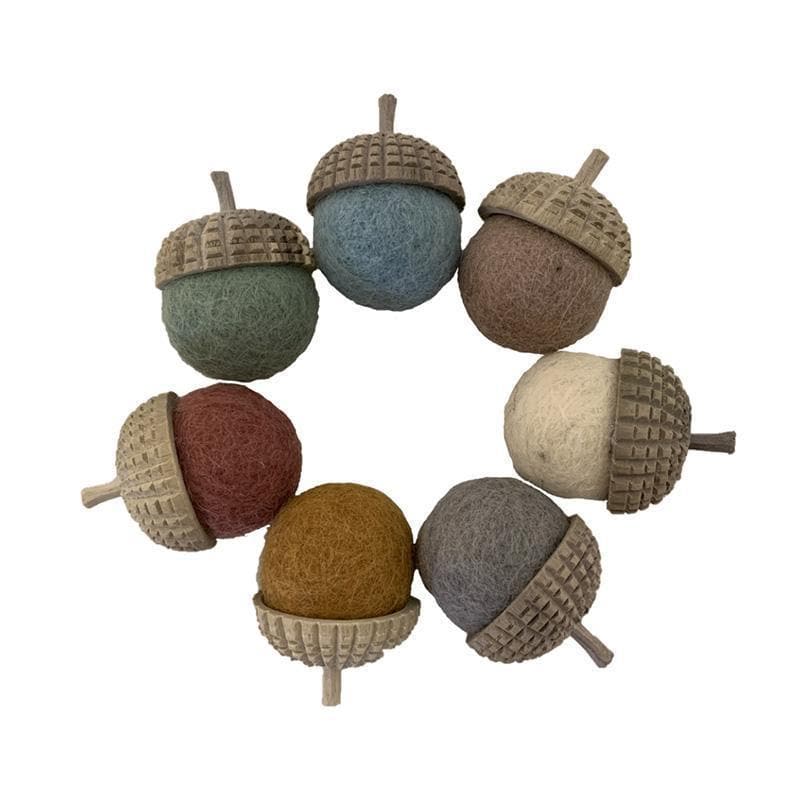 Earth Acorns - 7pc