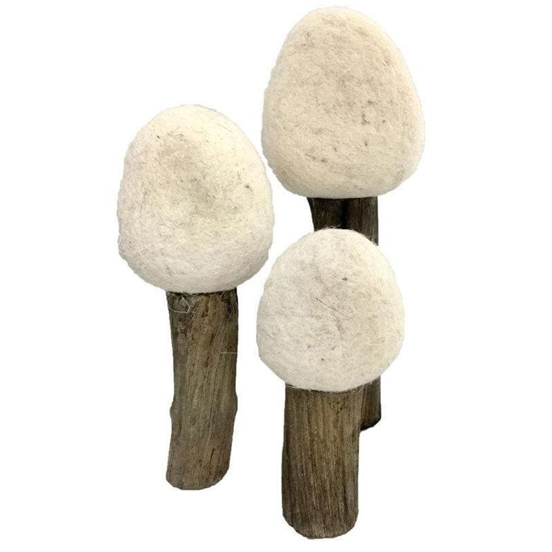 Earth Winter Trees - 3pc