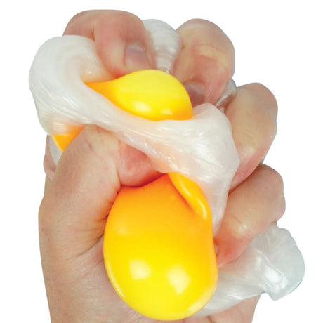 Eggcellent Thinking Putty tin shown open with the putty inside