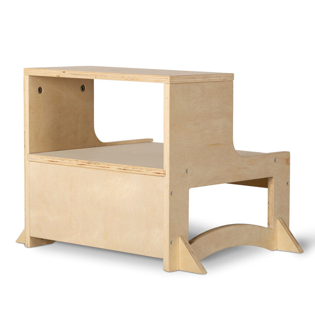 Elevate Step Stool - Varnished Birch