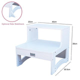 Elevate Step Stool - White