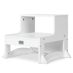 Elevate Step Stool - White