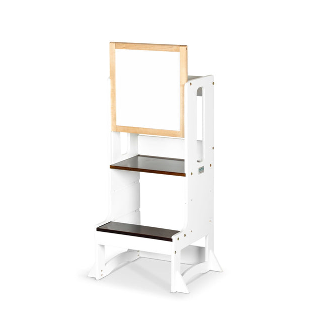 Evo 3.0 & Magnetic Whiteboard - White and Walnut