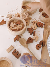 Lowercase Letters - Two Tones - 26pcs