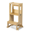 FISSO 2.0 - Slimline Learning Tower Varnished Birch