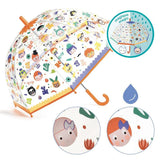Faces Colour Change Child Umbrella