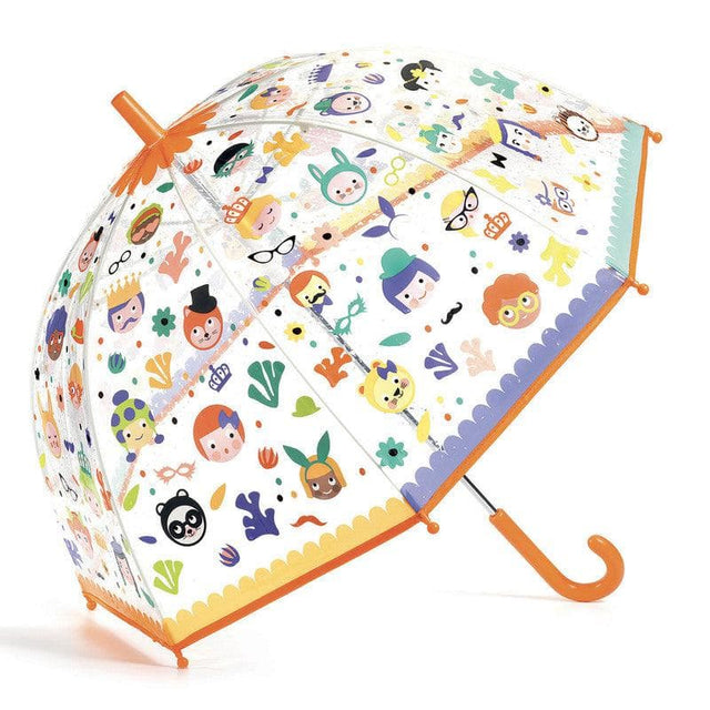 Faces Colour Change Child Umbrella