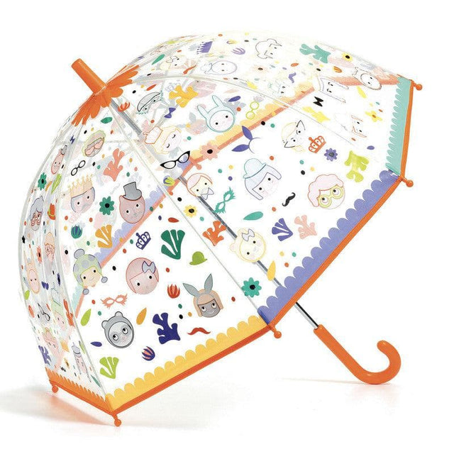 Faces Colour Change Child Umbrella