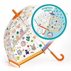 Faces Colour Change PVC Child Umbrella