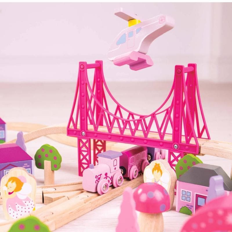 Bigjigs pink train online