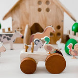 Farm Animals & Tractor Set