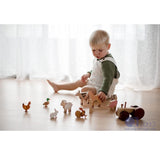 Farm Animals & Tractor Set