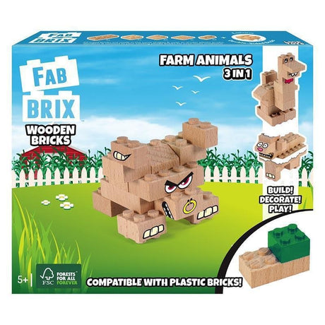 Farm Animals-Building Toys-My Happy Helpers