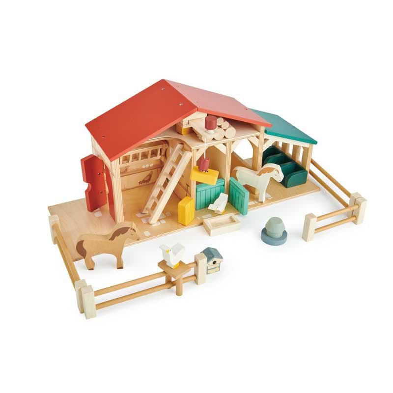 Tender Leaf Farm Set – would you like to join us in feeding the horses?