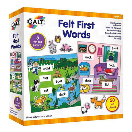 Felt First Words-Educational Play-My Happy Helpers