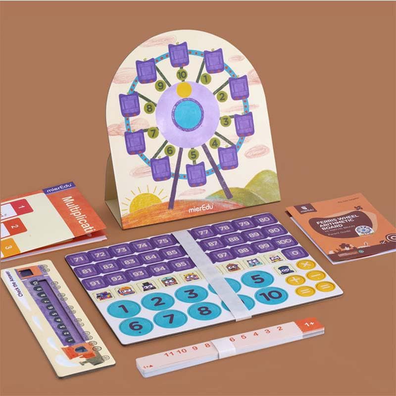 Ferris Wheel Arithmetic Board-Educational Play-My Happy Helpers
