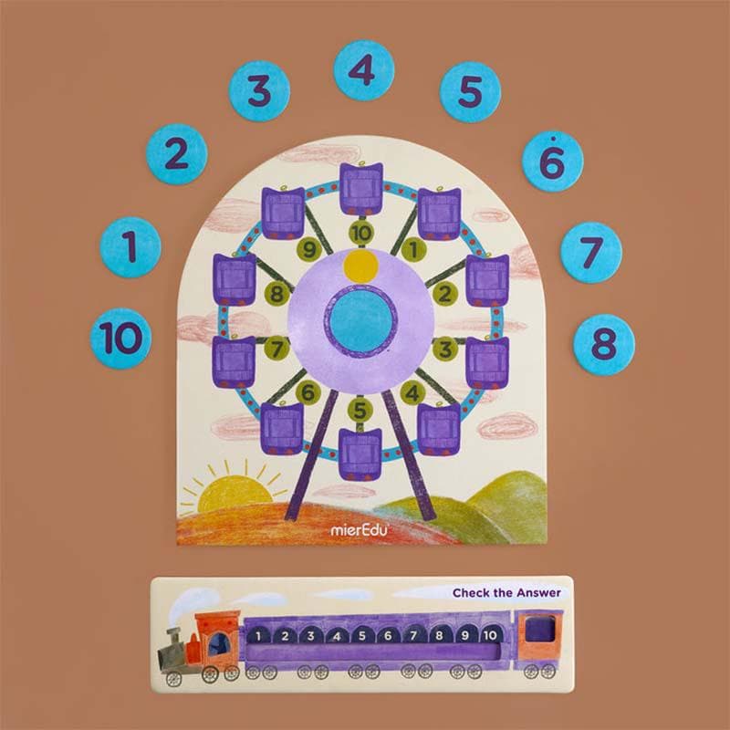 Ferris Wheel Arithmetic Board-Educational Play-My Happy Helpers