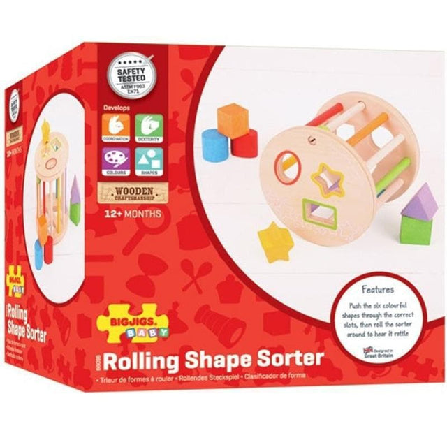 First Rolling Shape Sorter-Babies and Toddlers-My Happy Helpers