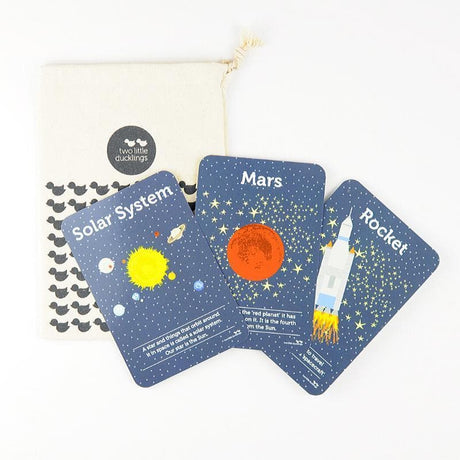 Flashcards - Space Theme-Educational Play-My Happy Helpers