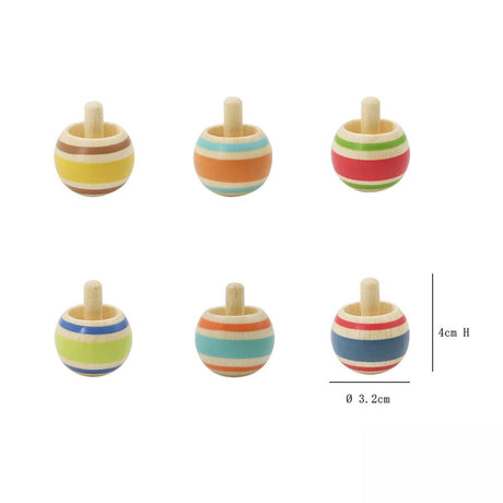 Flip Over Spinning Tops