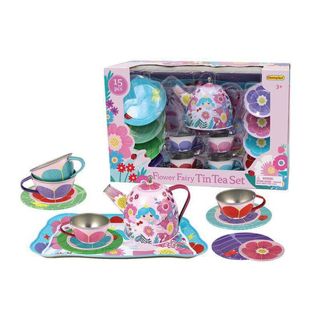 Flower Fairy Tin Tea Set-Kitchen Play-My Happy Helpers