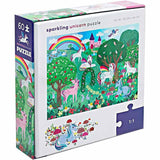 Foil Puzzle 60pc - Sparkling Unicorn-Educational Play-My Happy Helpers