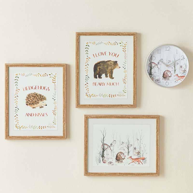 Forest Party Wall Clock