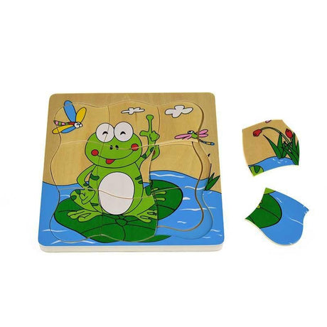 Frog Life Cycle 4 Layers-Educational Play-My Happy Helpers