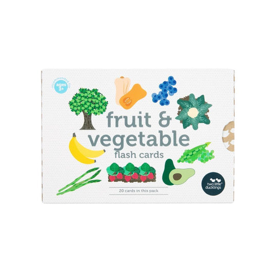 Fruit and Vegetable Flash Cards-Educational Play-My Happy Helpers