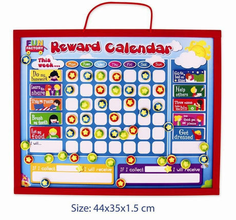 Fun Factory Magnetic Reward Chart-Educational Play-My Happy Helpers