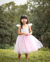 Pink Sequins Princess Dress