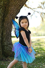 Midnight Butterfly Tutu with Wings & Headband