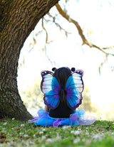 Midnight Butterfly Tutu with Wings & Headband