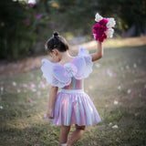 Pastel Magical Unicorn Skirt & Wings Size 4-6