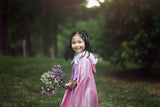 Pink Glitter Princess Cape