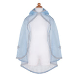Blue & Silver Snow Queen Cape