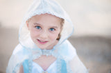 Blue & Silver Snow Queen Cape