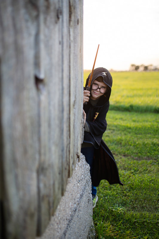 Wizard Cloak with Glasses