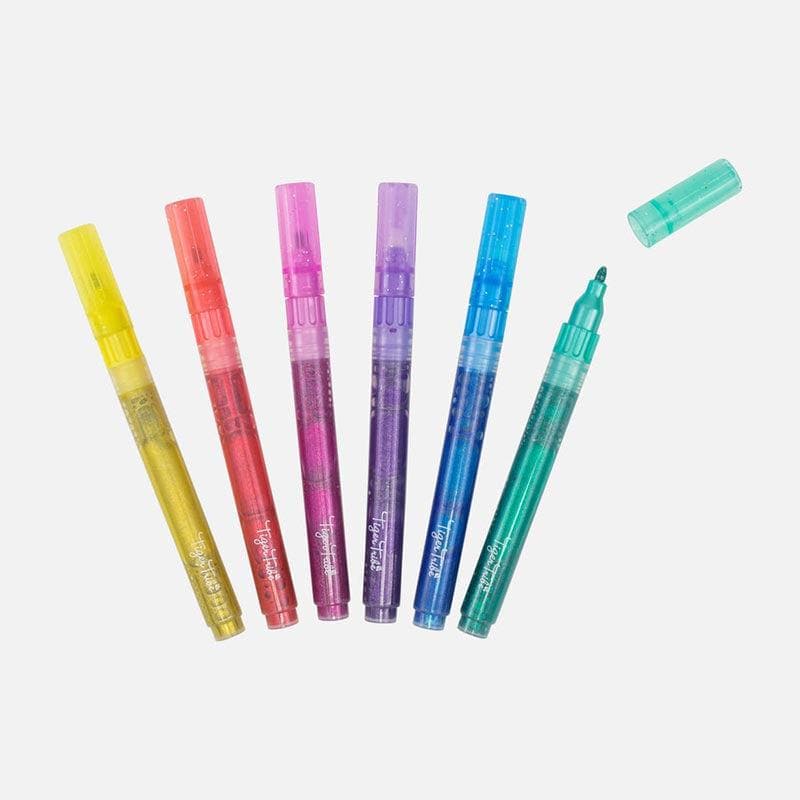 Close-up detail of the Glitter Markers
