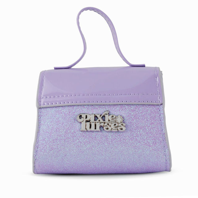 Glitter Plum Purse