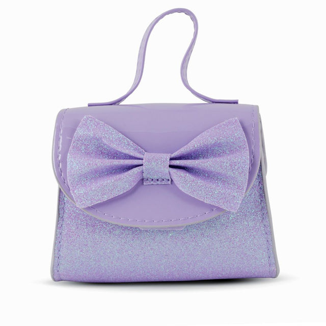 Glitter Plum Purse