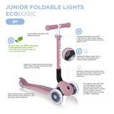 Globber ECOLOGIC JUNIOR Foldable Scooter Lights - Blueberry