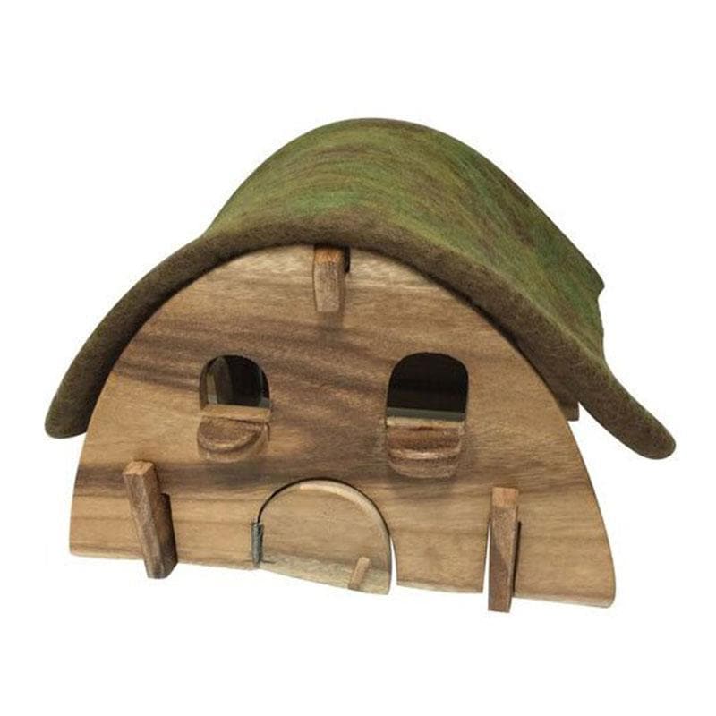 Gnome House with Felt Roof-Imaginative Play-My Happy Helpers