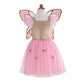 Gold Sequins Butterfly Dress & Wings-Imaginative Play-My Happy Helpers