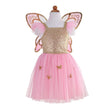 Gold Sequins Butterfly Dress & Wings