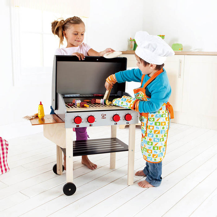 Hape Gourmet Grill With Food play food set for children aged 3+