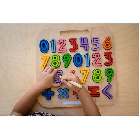 Handcarry 123 Number Trace Puzzle-Educational Play-My Happy Helpers